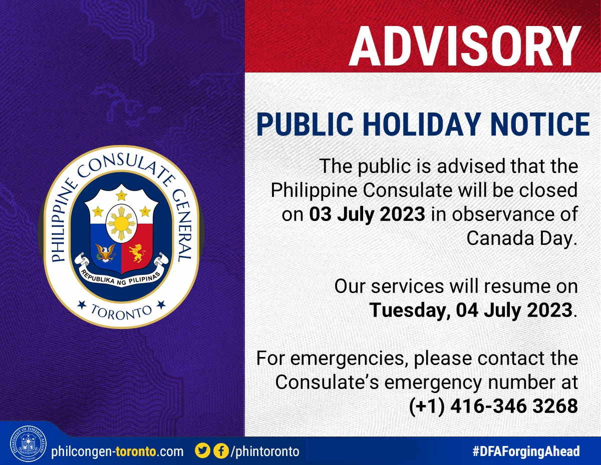 Advisories 03 July 2023